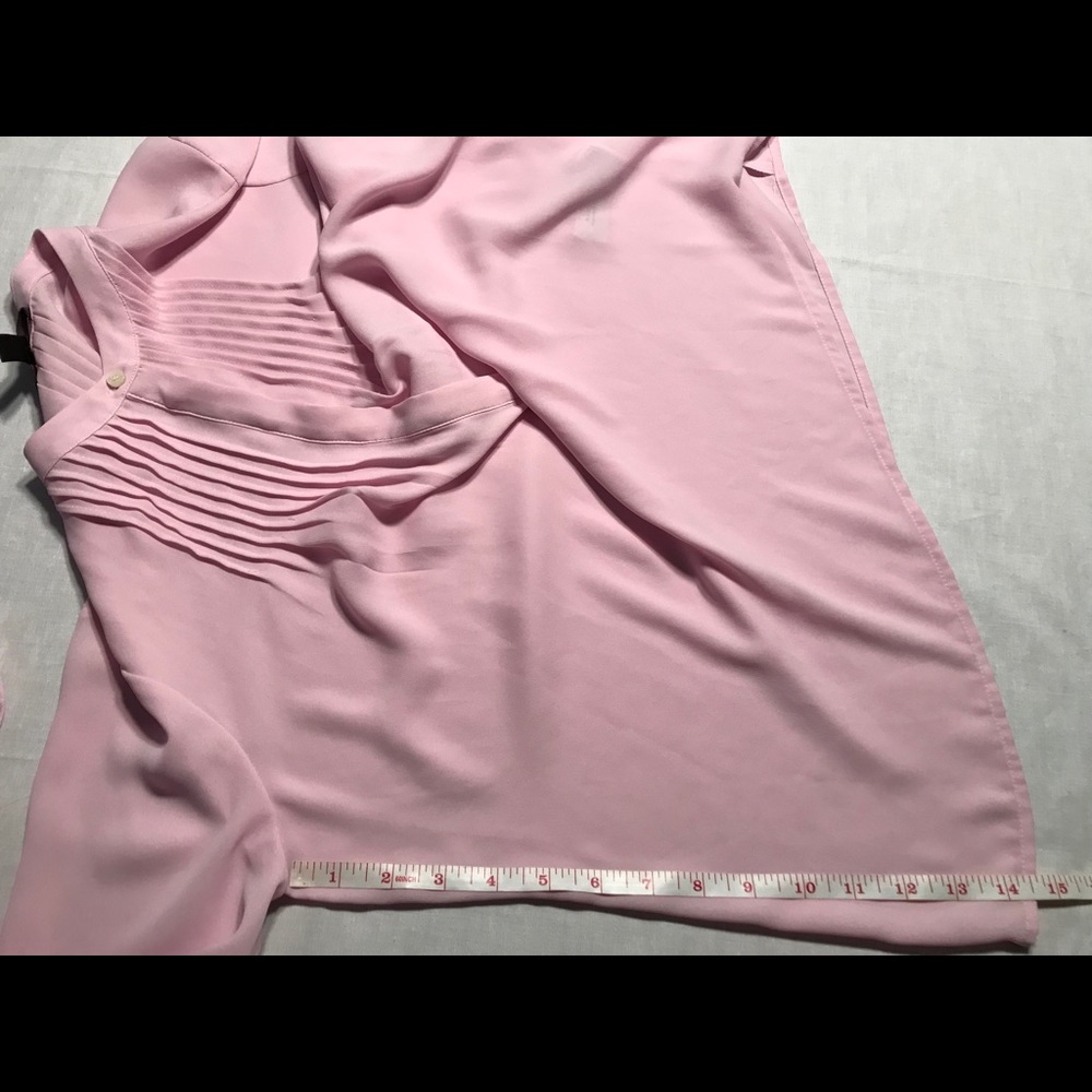 J. Crew Womens Top Pink Half Button Size XXS A990 - Picture 4 of 8